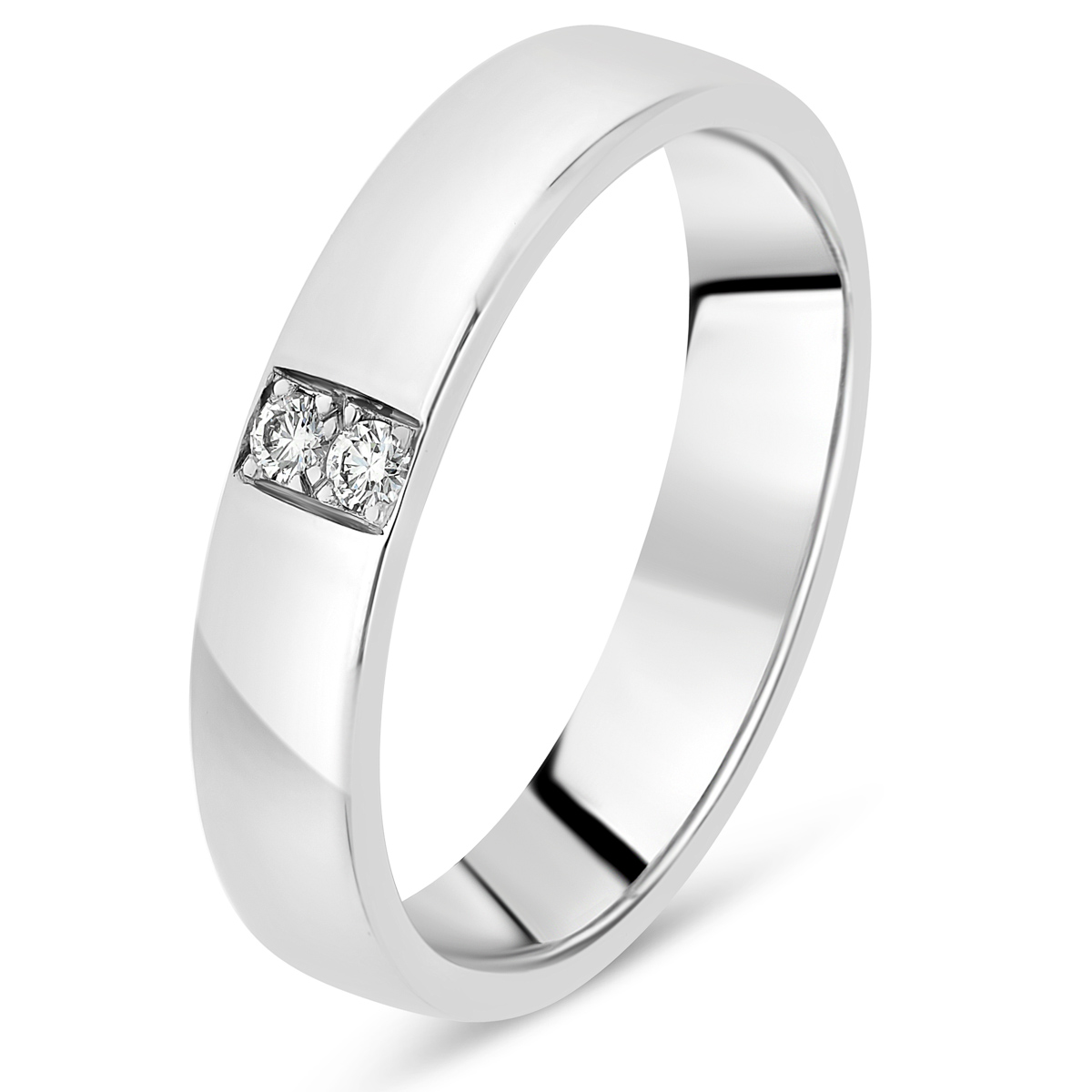 Alliance duo homme femme platine online